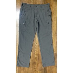 Clothing Arts Cargo Pants P Cubed Men's Size 36x32 Taupe Green Pick Pocket Proof